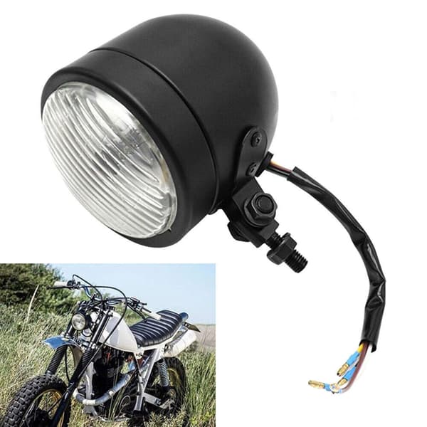Hodelyktsett Vintage Headlight 3 3 3