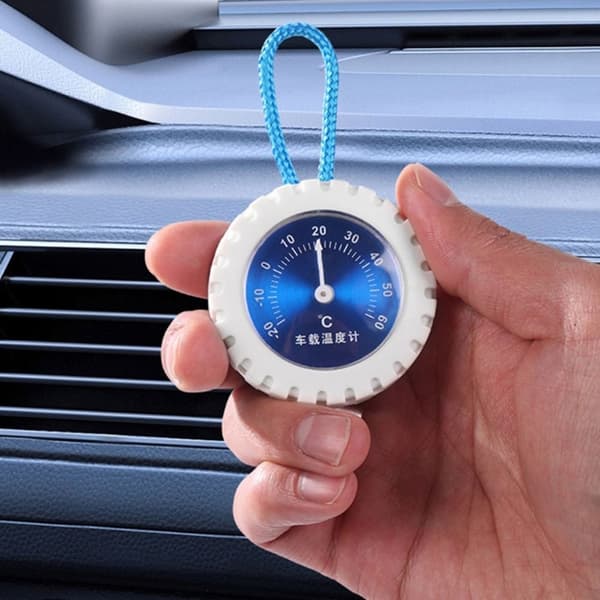 Bilinteriörtermometer Temperaturmätare VIT VIT White