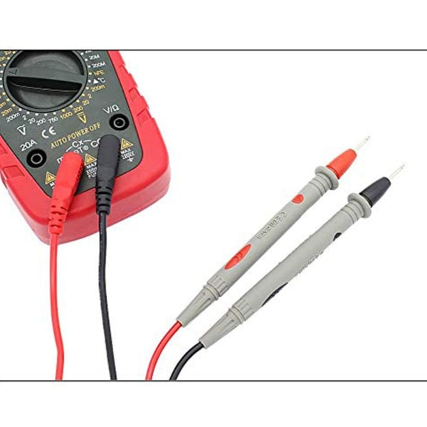 2 stk Multimeter testledninger Bananstik Multimeter Tester Probe