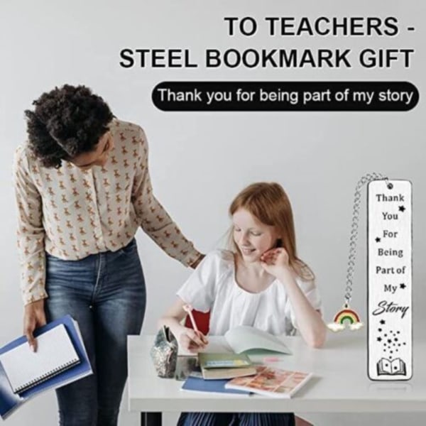 Lærere metall bokmerker Lærerassistent bokmerker 4 4 4