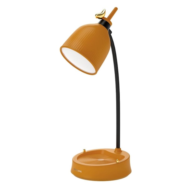 LED-blomst skrivebordslampe Bordlys GUL B B Yellow B-B