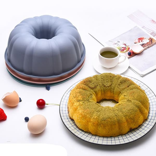 Bunte Kageform Silikone Bageform GRØN green