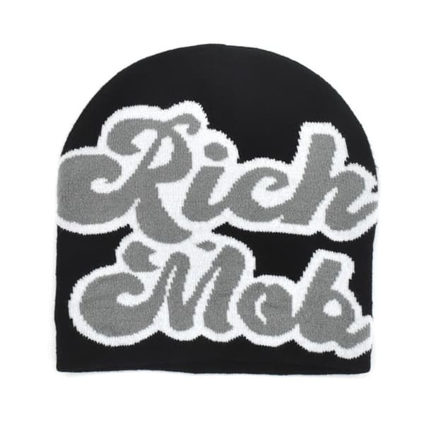Hip Hop Cap Neulotut hatut VAALEANHARMAA light grey