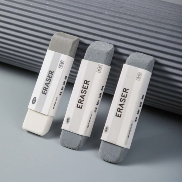 5 STK Frosted Eraser Sand Eraser FULL FROSTED FULD FROSTED Full Frosted