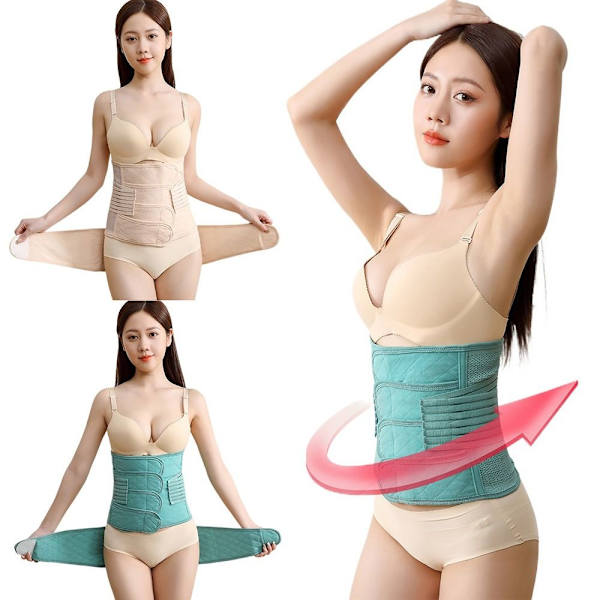 Modelleringsbælte Postpartum Bandage GRØN XL XL green XL-XL