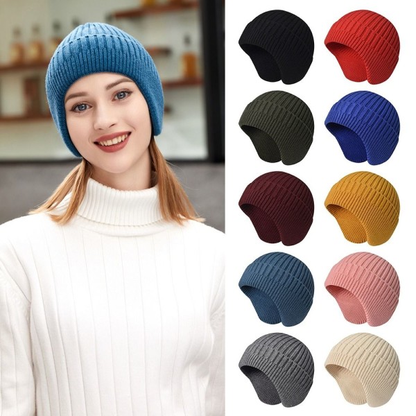 Vinterhat Varm Beanie SORT SORT Black