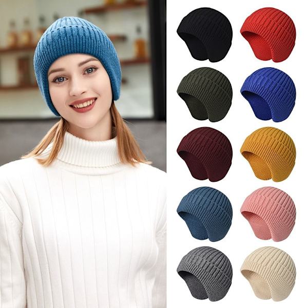Vinterhue Varm Beanie KAFFE KAFFE Coffee
