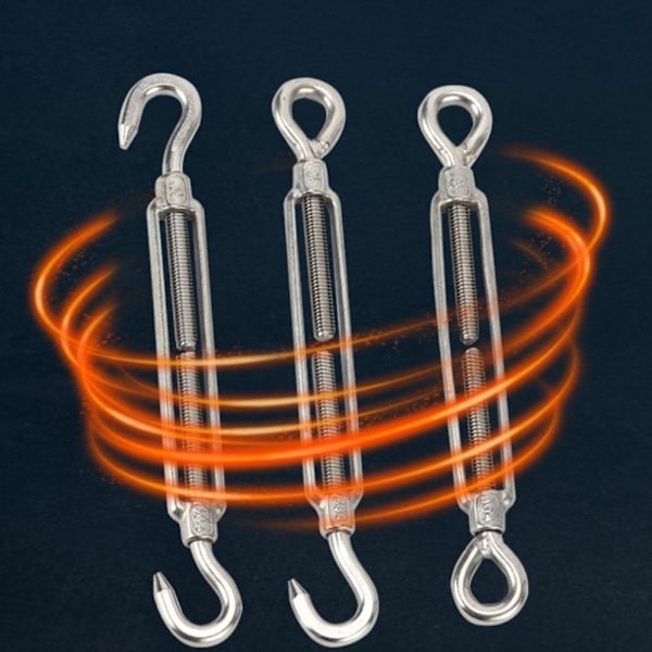 2 stk Turnbuckle Wire Strammer M4 M4 M4