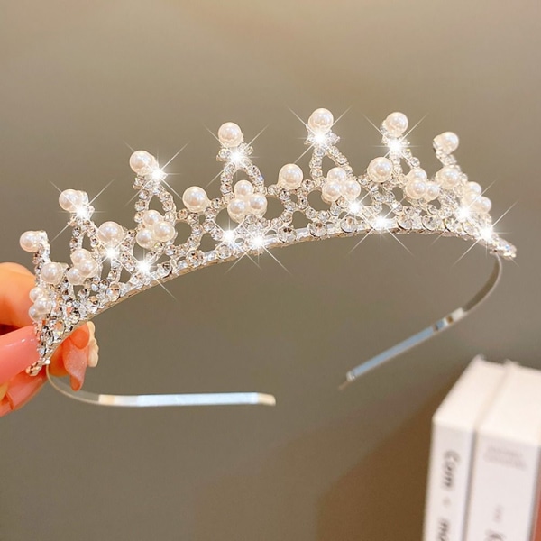 Princess Crown Tiaras Pannband STYLE 1 STYLE 1 Style 1