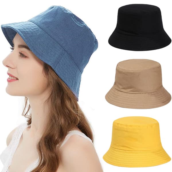 Bucket Hat Beach Cap BLÅGRÖN blue-green