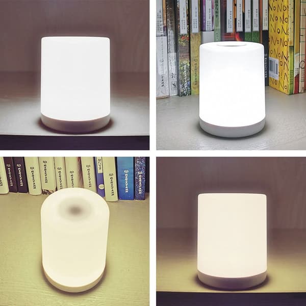 LED Bordlampe Nattlys HVIT LYS HVIT LYS white light