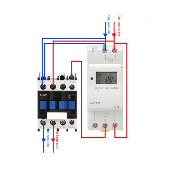 Timer Switch Power Timer Time Switch Relä