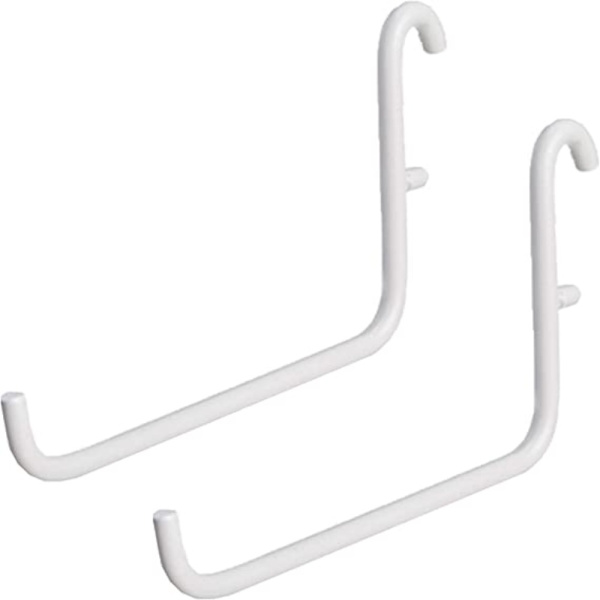 2st Stora Pegboard Krokar L Form Låskrokar