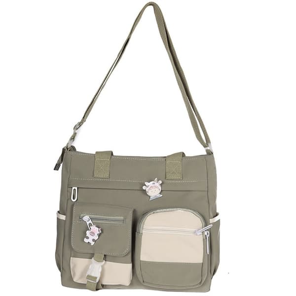 Skuldertaske Tote Book Tasker GRØN green
