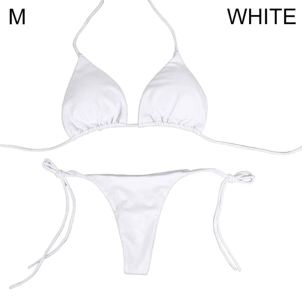 Bikinisett badedrakt WHITE M white M