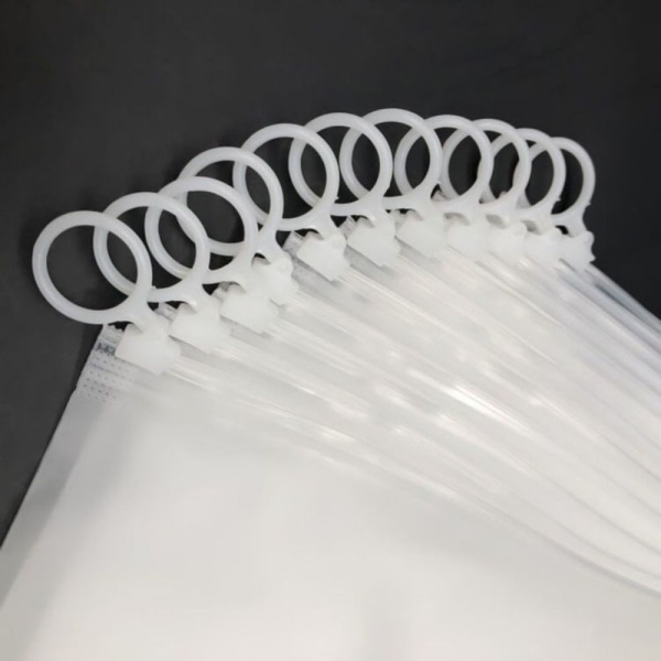 15 st/förpackning Blixtlåspåsar Frostad påse Organizer 15Pcs/pack