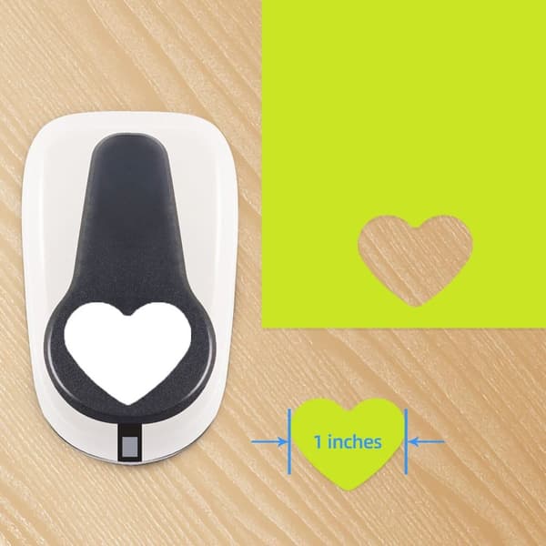 Hjerte hul stempel børne hul 9MM 9mm