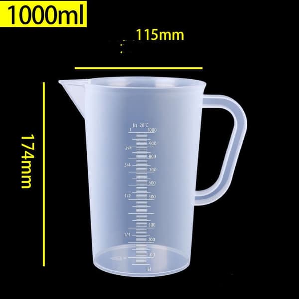 Graduated Beaker Lab Beaker Scaled Measuring Cup