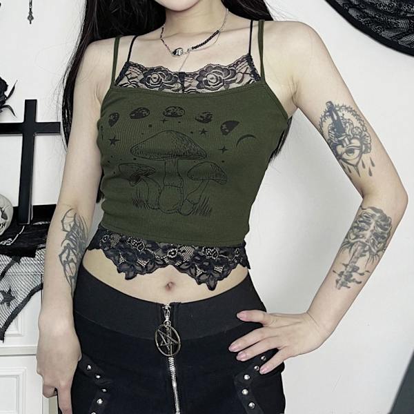 Sexiga Crop Top Crop Tops L L