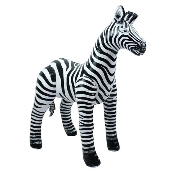 Simulaatioeläimet puhallettava ilmapallomalli ZEBRA ZEBRA