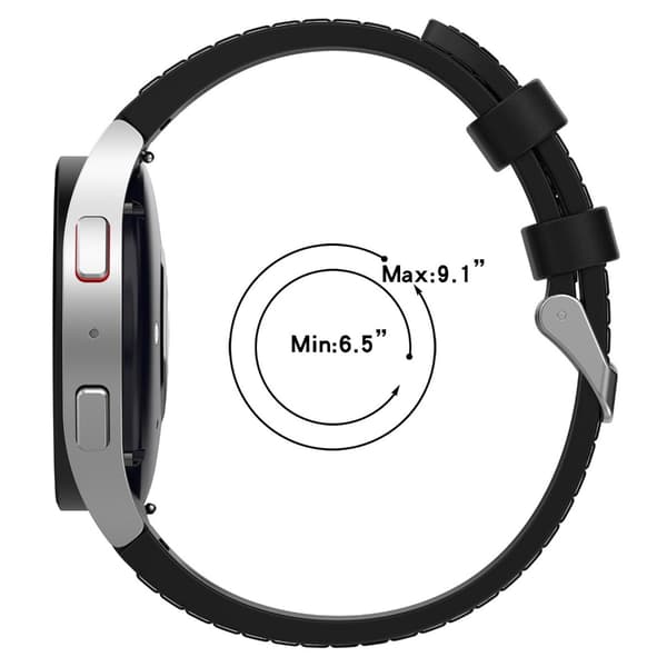 Silikonerem Smart Urrem SORT Black