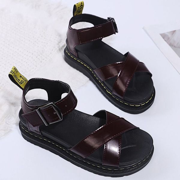 1 Par Chunky Sandaler Casual Hjemmesko SORT EU37 black EU37
