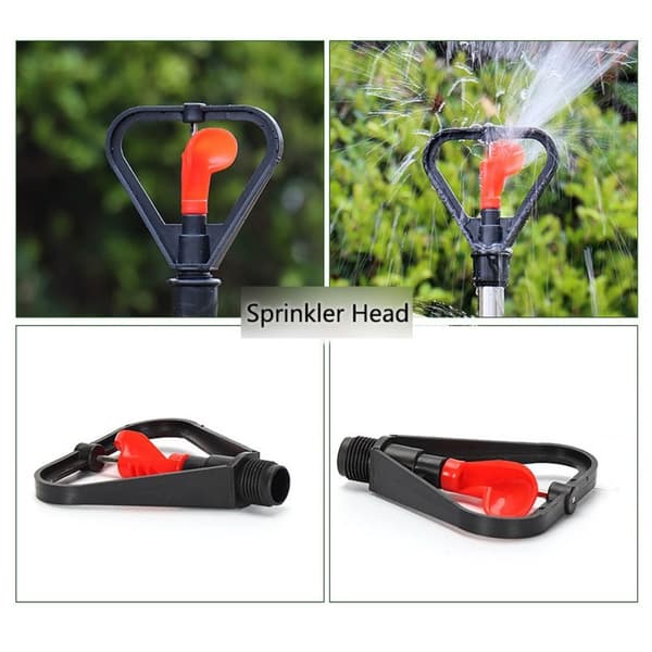 4 stk Sprinklerhode Vanningsdyser Tåke Sprinklerhode