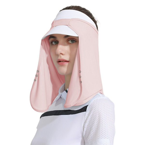Ice Silk Hat Sun Hat PINK Pink
