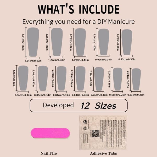 Fake Nails False Nail 3 3 3