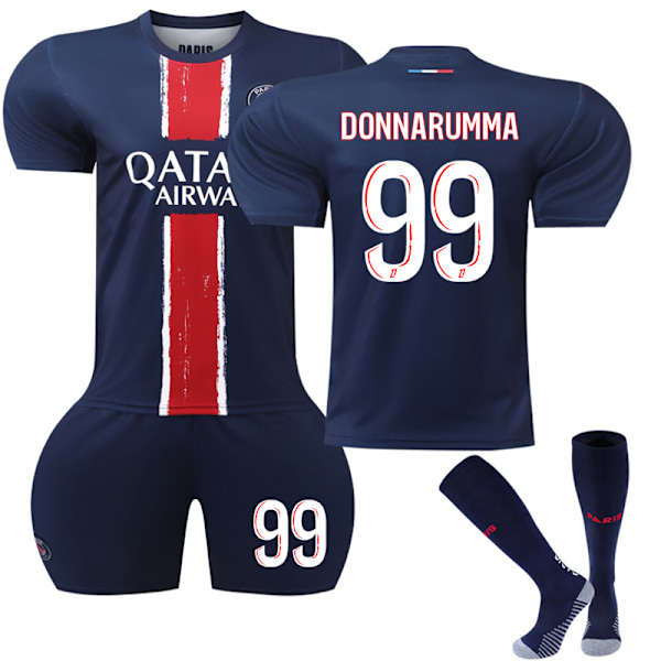 24-25 Paris Saint-Germain Børne Hjemmetrøje Nr. 99 Donnarumma 24