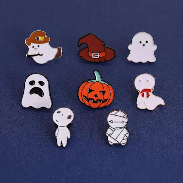 Halloween Broche Halloween Badge 7 7 7