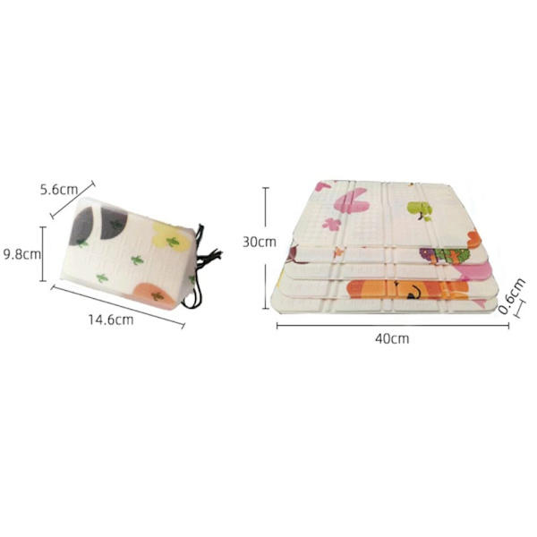 2 kpl Camping Mats Picnic Mats Taitettava tyyny