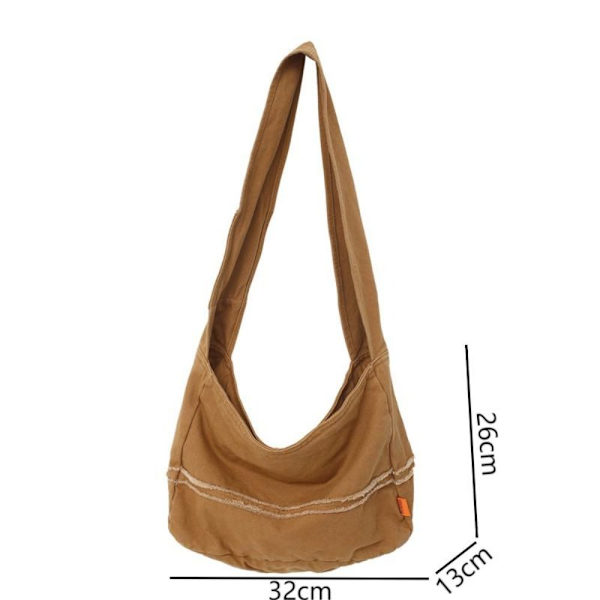 Messenger Bag Indkøbstaske SORT black