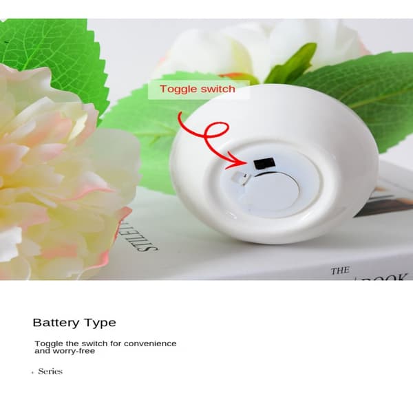 Led Peony Night Light Night Light 1 1 1