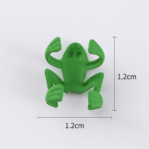 6kpl Mini Ear Stud Ear Clip VIHREÄ Green