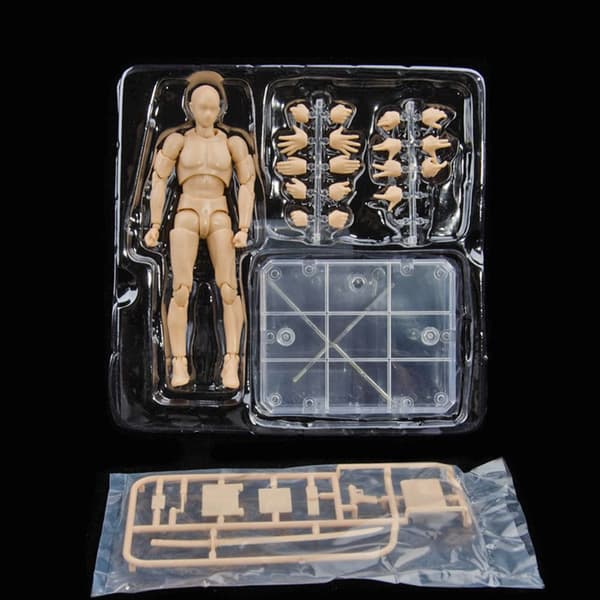 Tegne Mannekeng Anime Figur 2 2 2