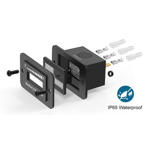 Batteriindikator måler 36 volt måler