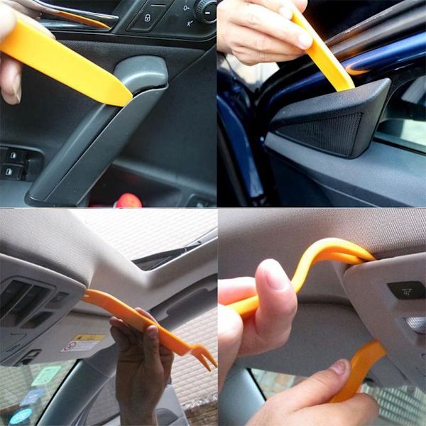 Auton paneelin poistotyökalu Automaattinen trimmauslevy 4kpl/SET-OPP BAG 4PCS/Set-OPP Bag
