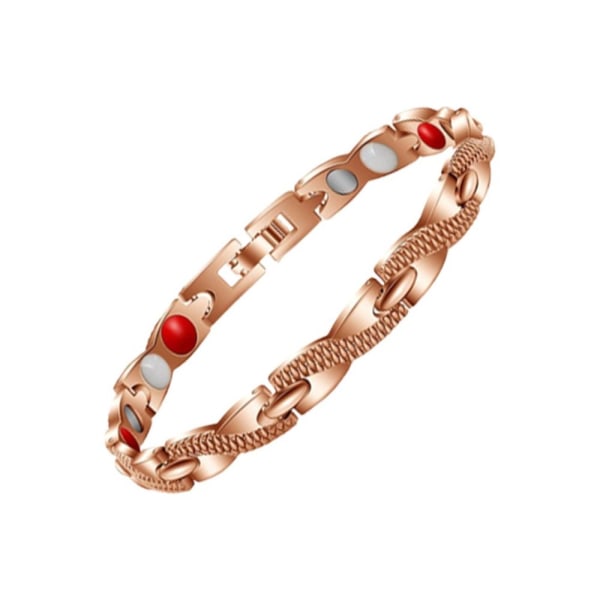 Magnetisk armbånd Sundhedsarmbånd ROSE GULD Rose Gold