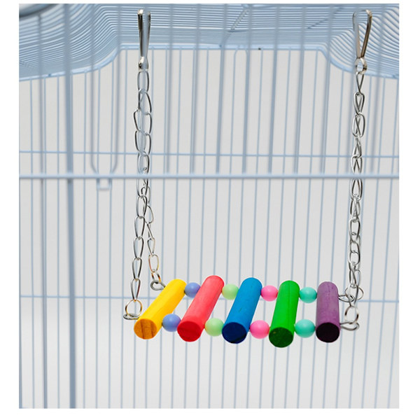 Papegojleksaker Husdjur Fågelgunga MULTICOLOUR MULTICOLOUR Multicolour