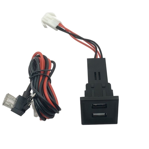 USB Biloplader Telefonoplader Bilhurtigoplader 1pcs
