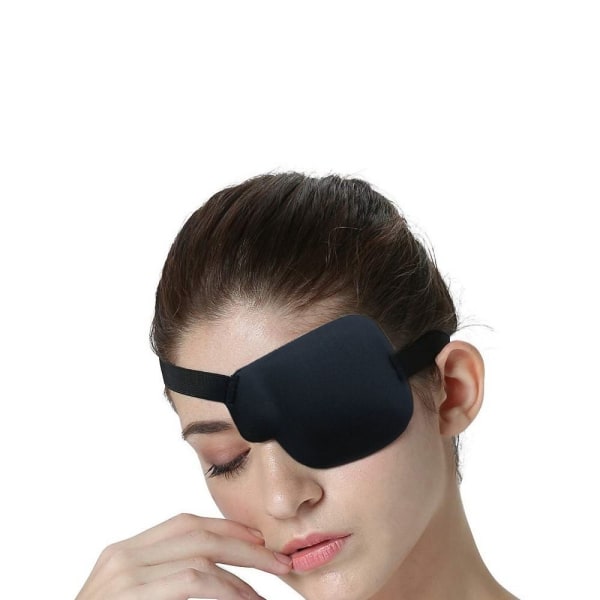 2kpl Amblyopia Eye Mask Blindfold GRAY LEFT EYE LEFT EYE grey left eye-left eye