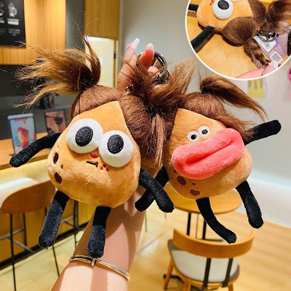Sausage Mouth Potato Pehmo-nukke avaimenperäpussin koristeet 4 4 4