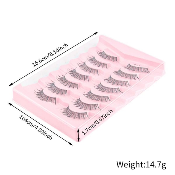 Naturlige falske øjenvipper Faux Mink Lashes M33 M33 M33