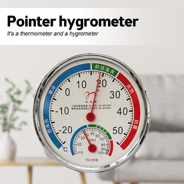 Temperaturmåler Termometer Monitor HVIT white