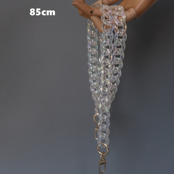 Akryl Resin Taskekæder Skuldertaskestropper 85CM 85cm