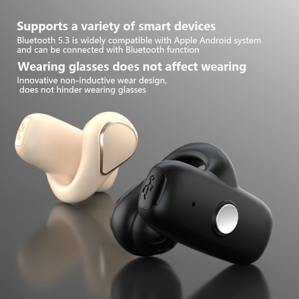L33 Bluetooth Headset Tws Hörlur KHAKI ENKELÖR ENKELÖR khaki single ear-single ear