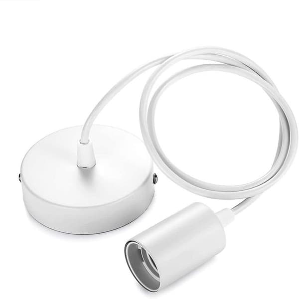 Led-lamppujalusta lampun pidike VALKOINEN white