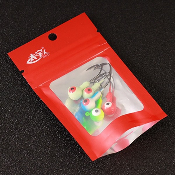 20 kpl pyöreä lyijypää koukku jigging syötti 2,5 cm 0,8 GMIX COLOR MIX 2.5cm 0.8gMix color