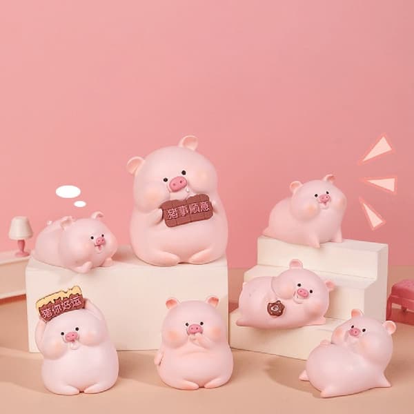 Kojelauta Piggy Ornaments Animal Doll Toy E E E